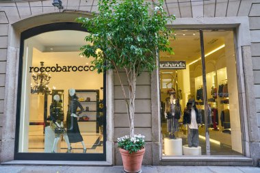 Milan 'da bir mağaza.