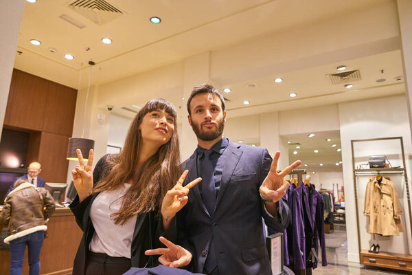 Clothing retail store