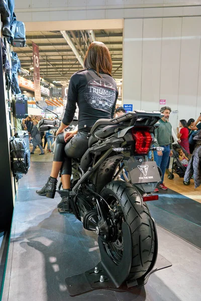 Eicma-utställning — Stockfoto