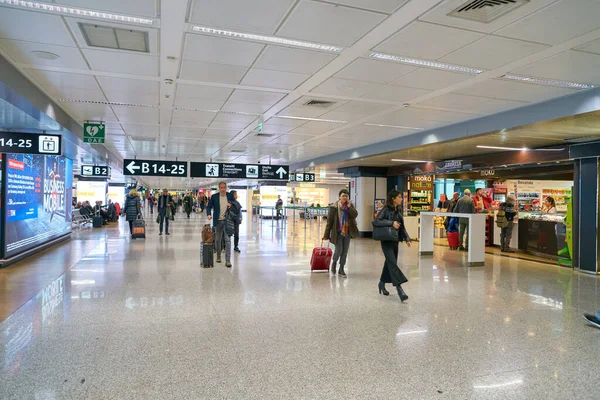 Aeropuerto Internacional de Fiumicino — Foto de Stock