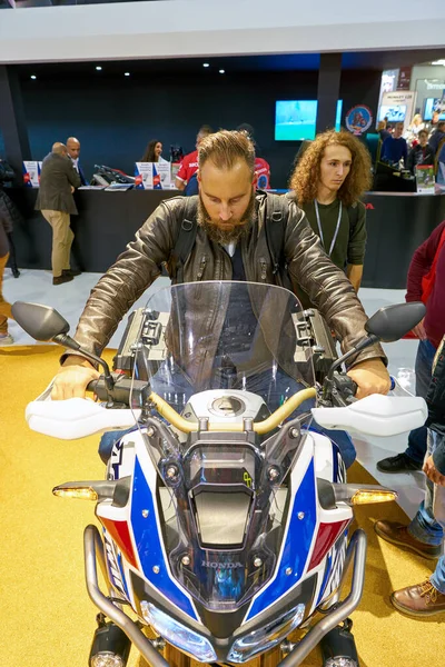 Eicma tentoonstelling — Stockfoto