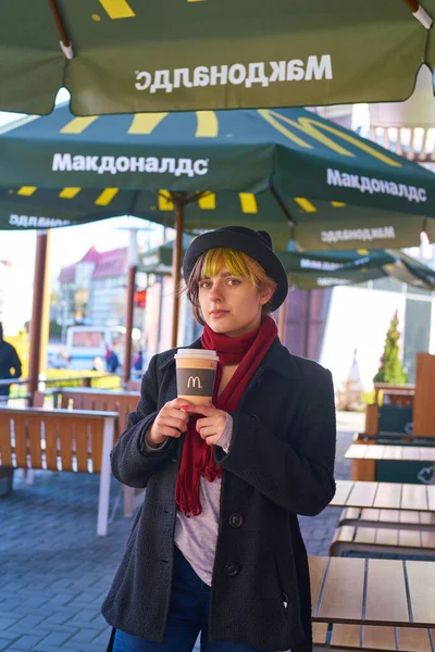 McDonald's restaurant — Stock Photo, Image