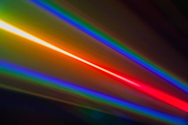 bir bilgisayar diski üzerinde güneş ışığı soyut yansıması