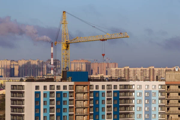 Local de Construção Residencial — Fotografia de Stock