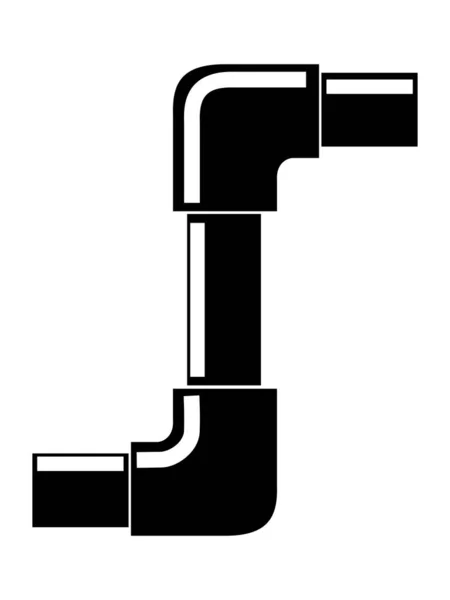 Труба водопроводная — стоковый вектор