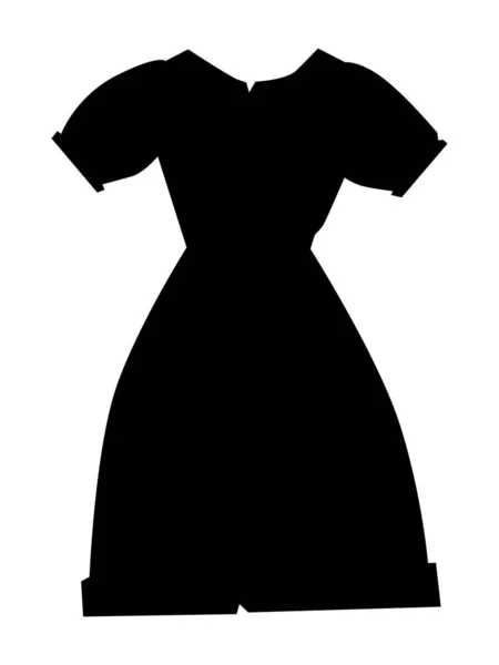 Плаття дівчини — стоковий вектор