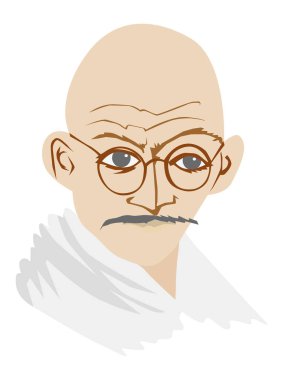Mahatma Gandi ünlü tarihi şahsiyet