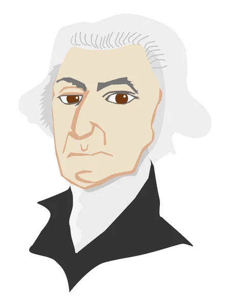 George Washington primer presidente de EE.UU. — Vector de stock