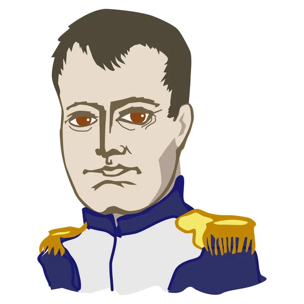 ナポレオン・ボナパルト大将 — ストックベクタ