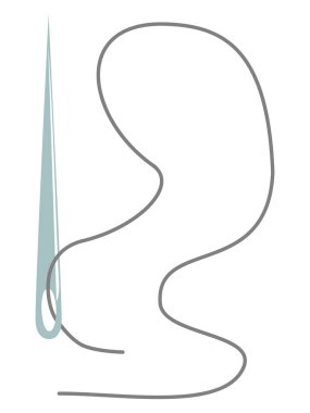 iğne ve iplik, elbise motifi dikmek