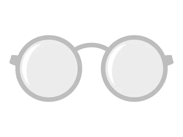 Klasická, ročník, vektorová ilustrace brýlí — Stock fotografie zdarma