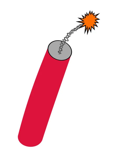 Vector, ilustración de color del comprobador de dinamita — Foto de stock gratis