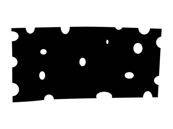 Vektorsilhouette von Badeschwamm. Motive der Entspannung, des Badens — Stockvektor