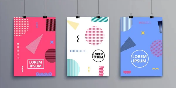 Art Reliure Abstrait Conception Couverture Brochure Cadre Bannière Info Style — Image vectorielle