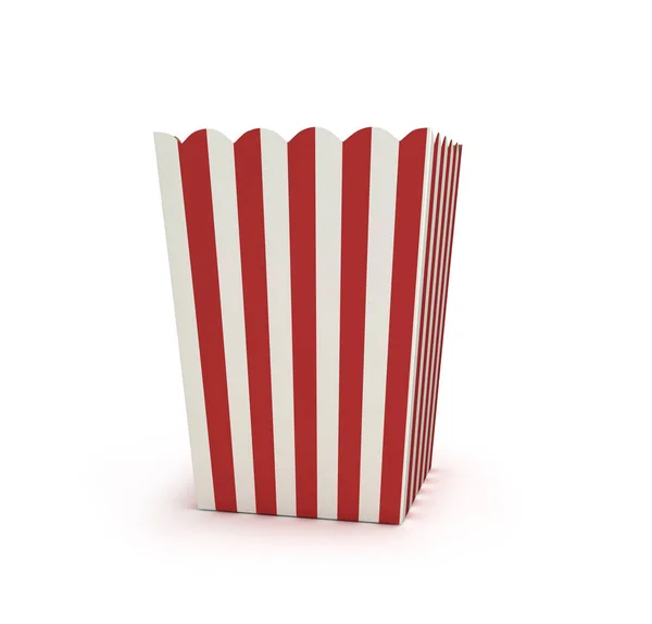 Epty Popcorn Box Illustration — Stock Photo, Image