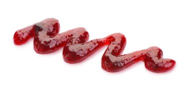 reçel Çiseleme izole üzerinde beyaz arka plan