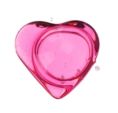soap bir kalp şeklinde bir damla