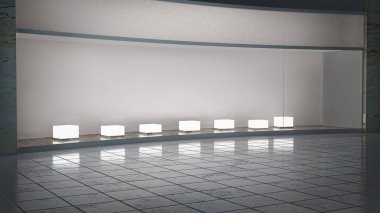 Alışveriş Merkezi 3d resimde görünen depolamak