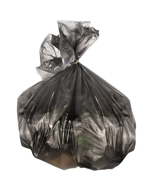 Rubbish Bag Isolated White Background — Stock Photo, Image