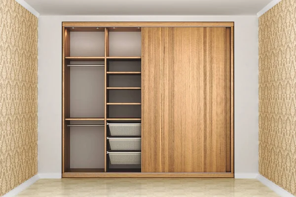 Kleiderschrank Kleiderschrank Illustration — Stockfoto