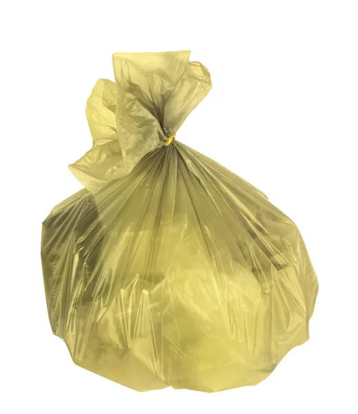 Trash Bag Isolated White Background — Stock Photo, Image