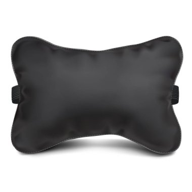 Vektör. Kadar alay et. Siyah yastık otomatik