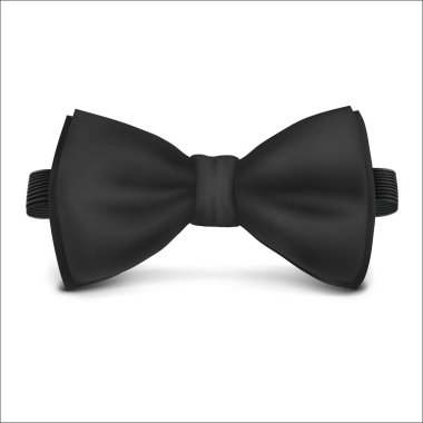 Vektör. Kadar alay et. Siyah papyon