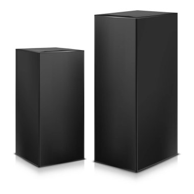 Vektör. Kadar alay et. Kara kutu