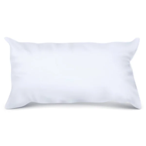 Vector Mock White Pillow Rectangle — Stock Vector