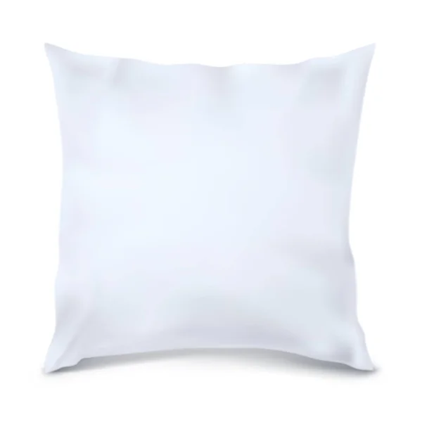 Vector Mock Branco Pillow Square — Vetor de Stock