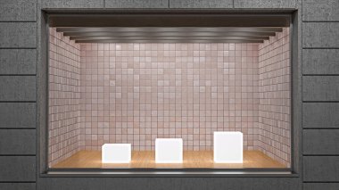 Alışveriş Merkezi 3d resimde görünen depolamak