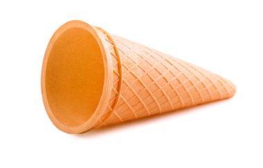 Dondurma beyaz arkaplanda