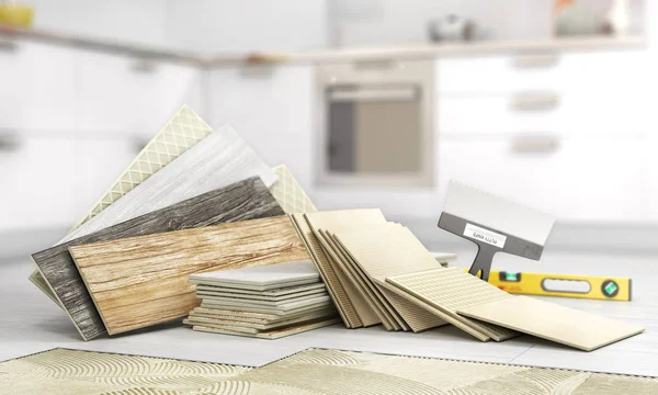 Baldosas Cerámicas Con Textura Madera Sobre Fondo Blanco —  Fotos de Stock