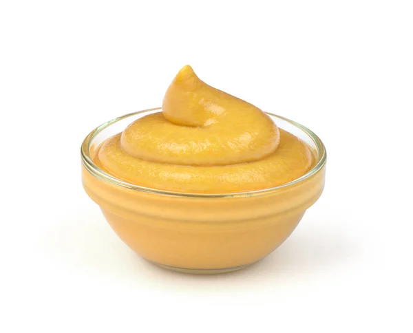 Mustard Sauce Bowl — Stock Photo, Image