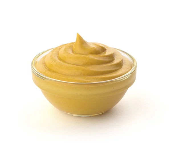 Mustard Sauce Bowl — Stock Photo, Image