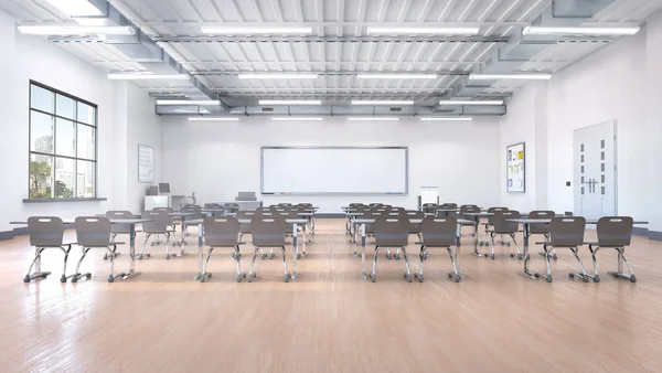 Classroom Interior Illustration — Stock Photo, Image