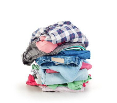 Beyaz arka plan üzerinde elbise