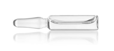 tıbbi ampul beyaz izole