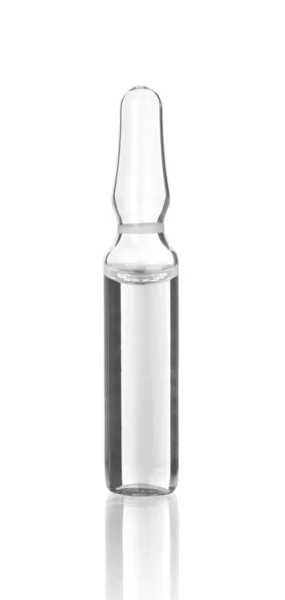 Ampolla médica aislada en blanco —  Fotos de Stock