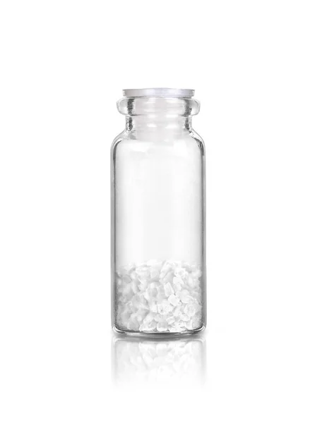 Bottiglia medica 2 su sfondo bianco — Foto Stock