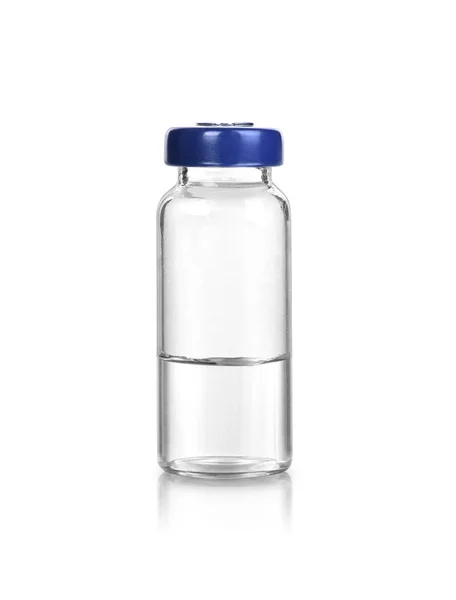 Медицинская бутылка 3 на белом фоне — стоковое фото