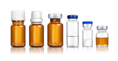 ampuller ve tıbbi şişeler seti 2