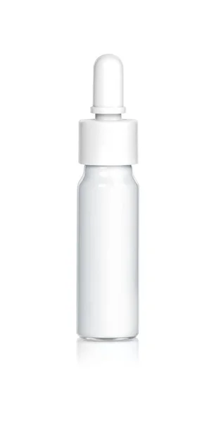 Orvosi palack 11 fehér alapon — Stock Fotó