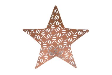 İzole arka plan üzerinde LED yıldız