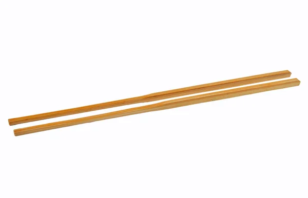 Chopsticks Fundo Branco — Fotografia de Stock