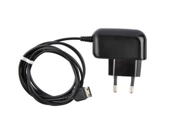 Beyaz arka plan üzerinde şarj