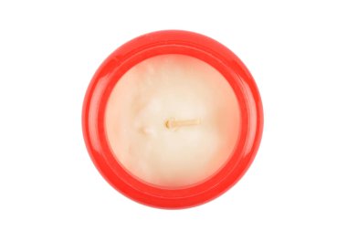 Beyaz arkaplandaki mezarlıklar için mum