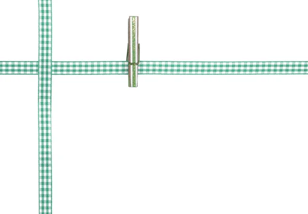 Background Checkered Ribbon — Stock Photo, Image