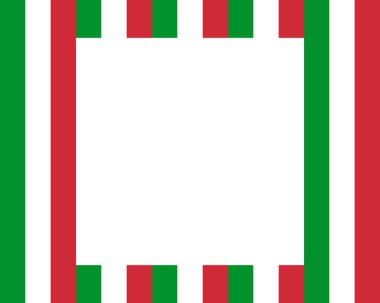 Kopyalama alanı olan İtalyan bayrağı