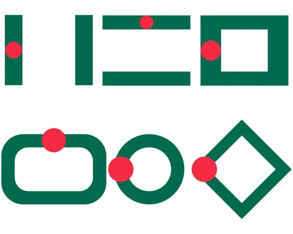 Drapeaux du Bangladesh avec espace de copie — Image vectorielle